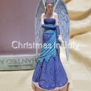 HTF Jessica Galbreth's Enchanted Art 2006 Angel Virtues FAITH Figurine Ornament